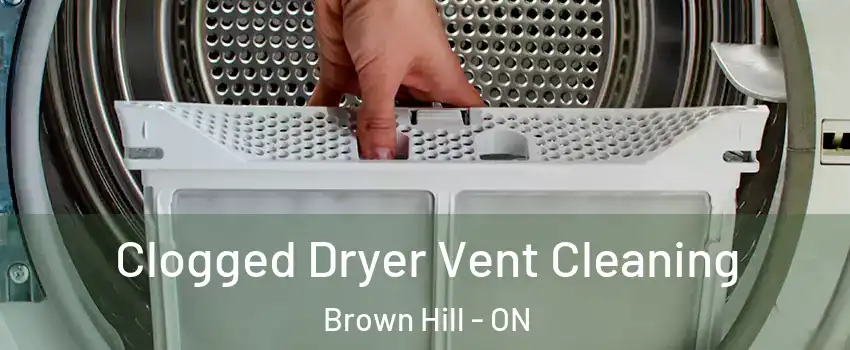  Clogged Dryer Vent Cleaning Brown Hill - ON