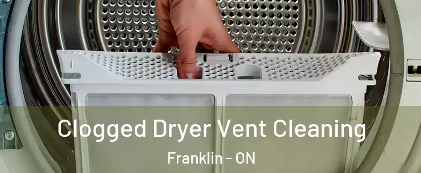  Clogged Dryer Vent Cleaning Franklin - ON