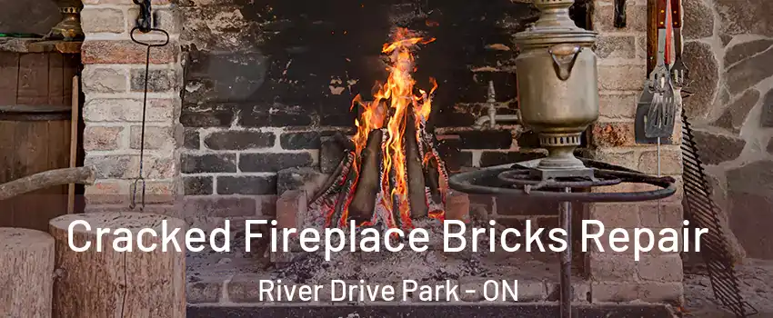  Cracked Fireplace Bricks Repair River Drive Park - ON