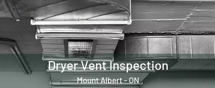  Dryer Vent Inspection Mount Albert - ON