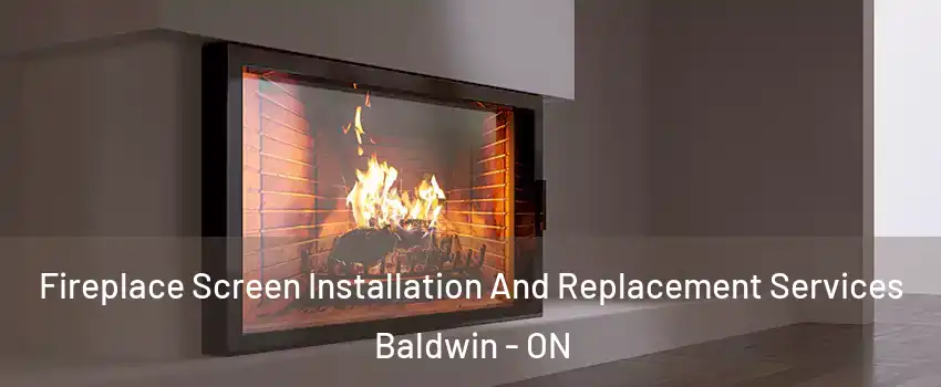 Fireplace Screen Installation And Replacement Services Baldwin - ON