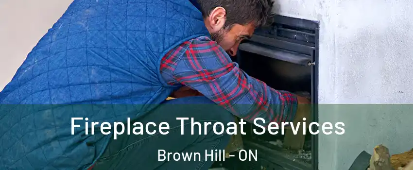  Fireplace Throat Services Brown Hill - ON