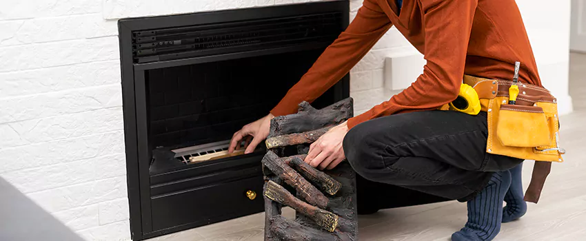 Metal Fireplace Installation in East Gwillimbury, Ontario