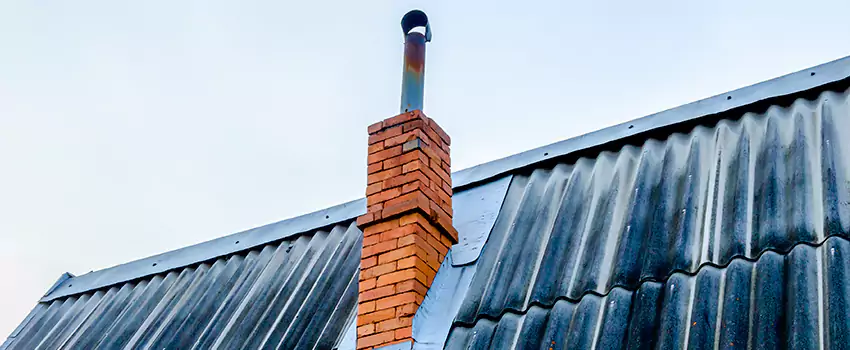 Aluminium Chimney Flashing Repair in East Gwillimbury, ON