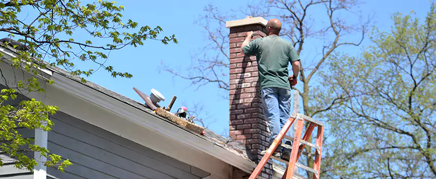 Chimney Crown Repair in East Gwillimbury, Ontario