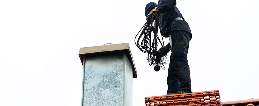 Gas Fireplace Flue Cleaning in East Gwillimbury, Ontario