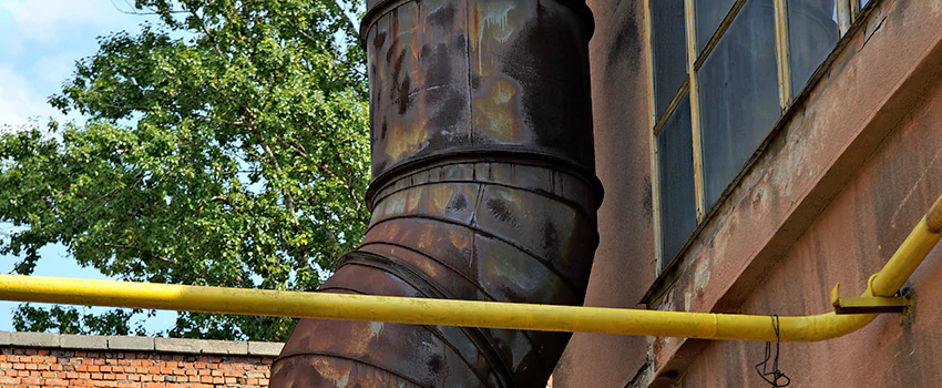 Lightning Protection Installation System for Industrial Chimneys in East Gwillimbury, Ontario