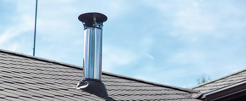 Outdoor Metal Chimney Installation in East Gwillimbury, Ontario