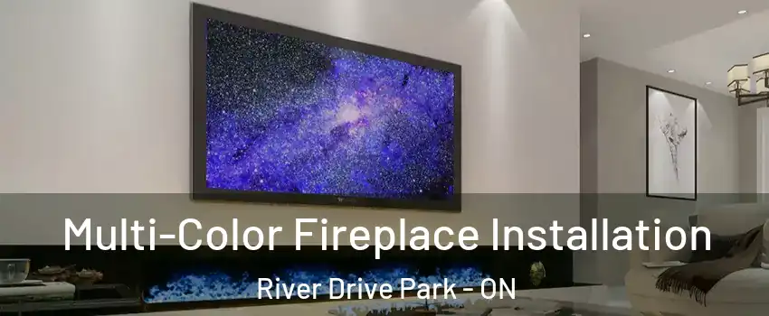  Multi-Color Fireplace Installation River Drive Park - ON