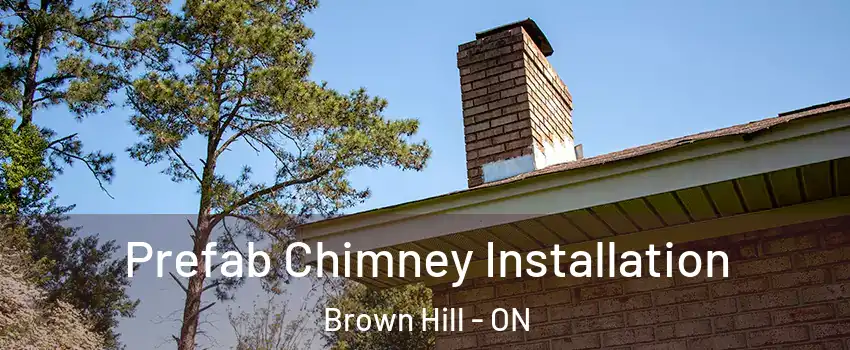  Prefab Chimney Installation Brown Hill - ON