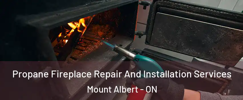 Propane Fireplace Repair And Installation Services Mount Albert - ON